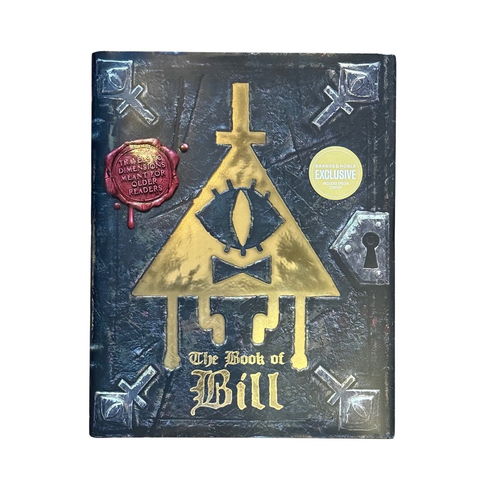 The Book of Bill by Alex Hirsch Gravity Falls Barnes & Noble Exclusive VGUC